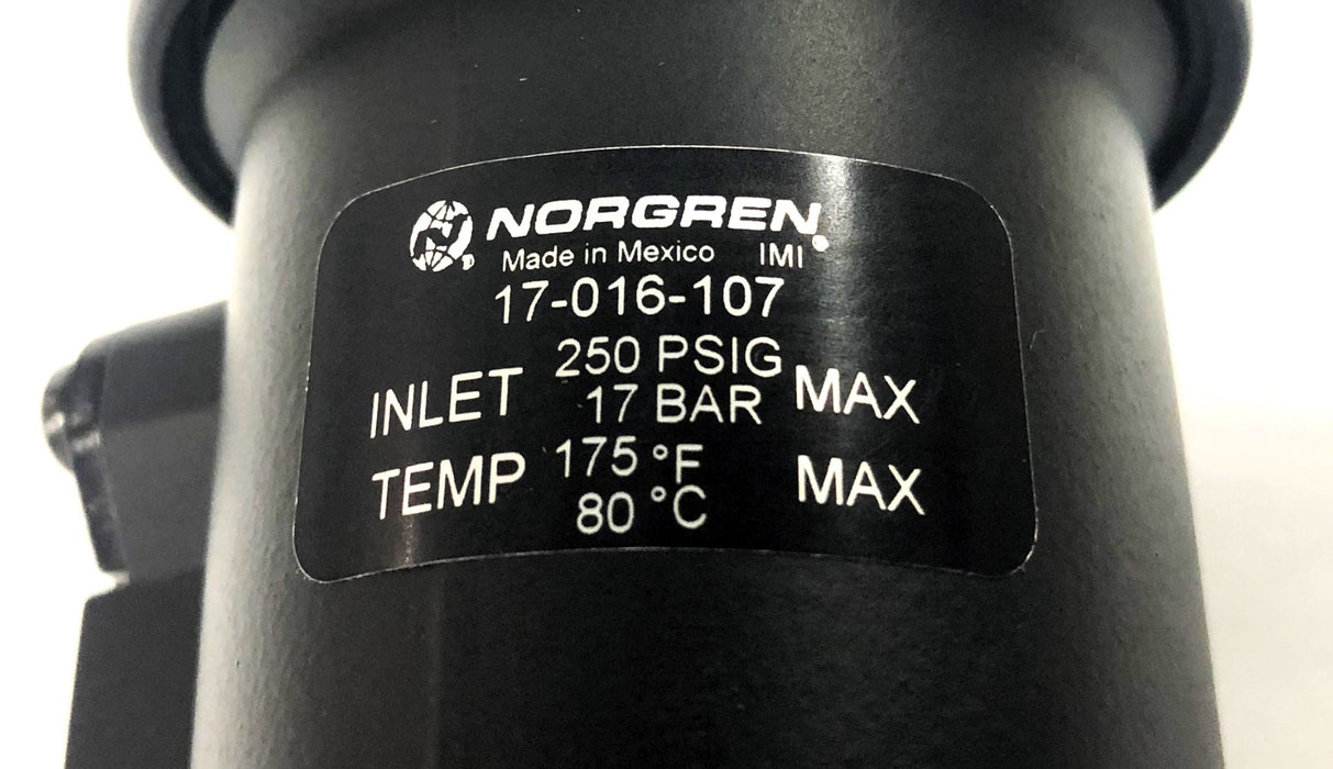 Norgren 1/2 Inch Drip Leg Drain 17-016-107 NOS