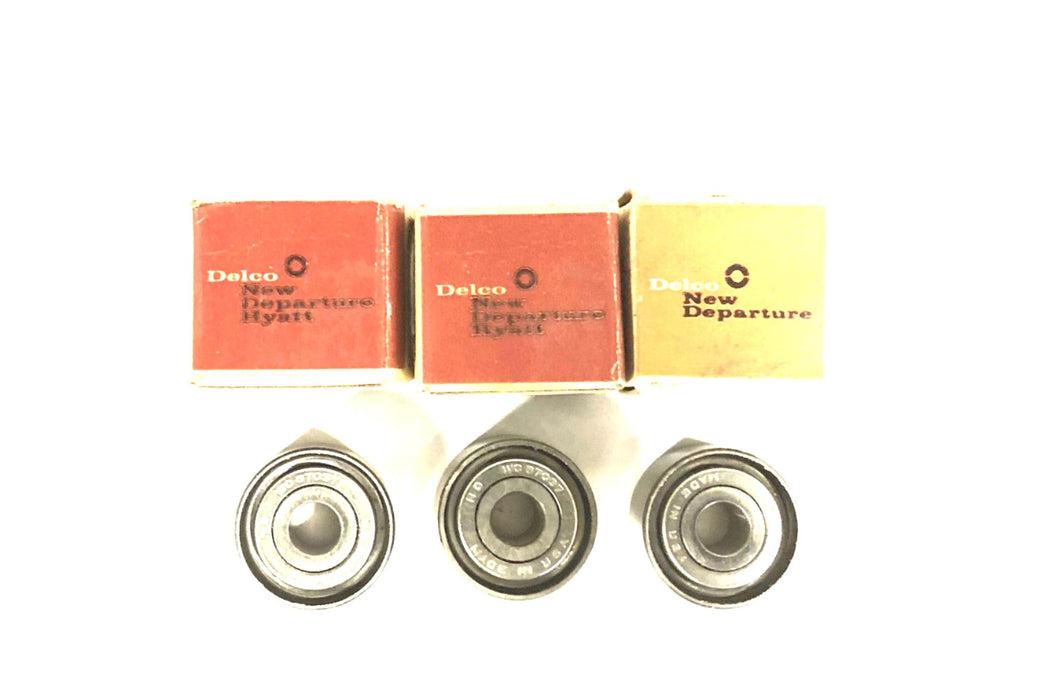 ND Shielded Single Row Ball Bearing WC8037 [Lot of 3] NOS