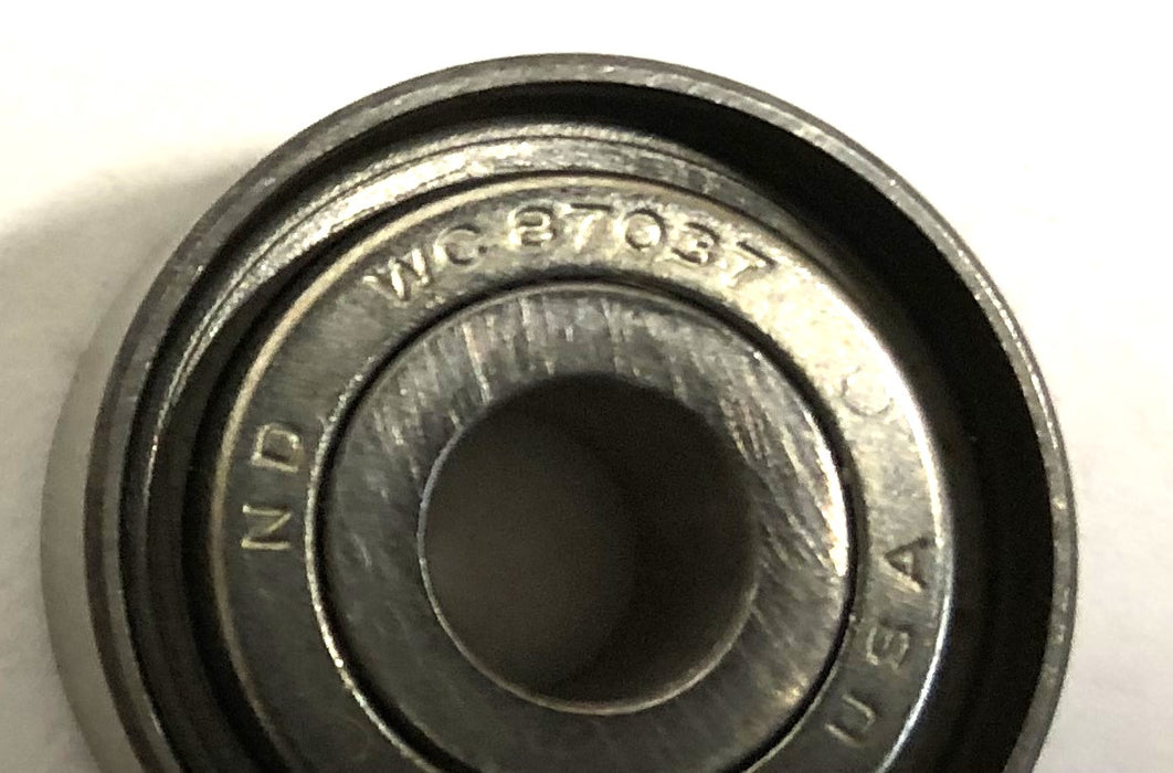 ND Shielded Single Row Ball Bearing WC8037 [Lot of 3] NOS