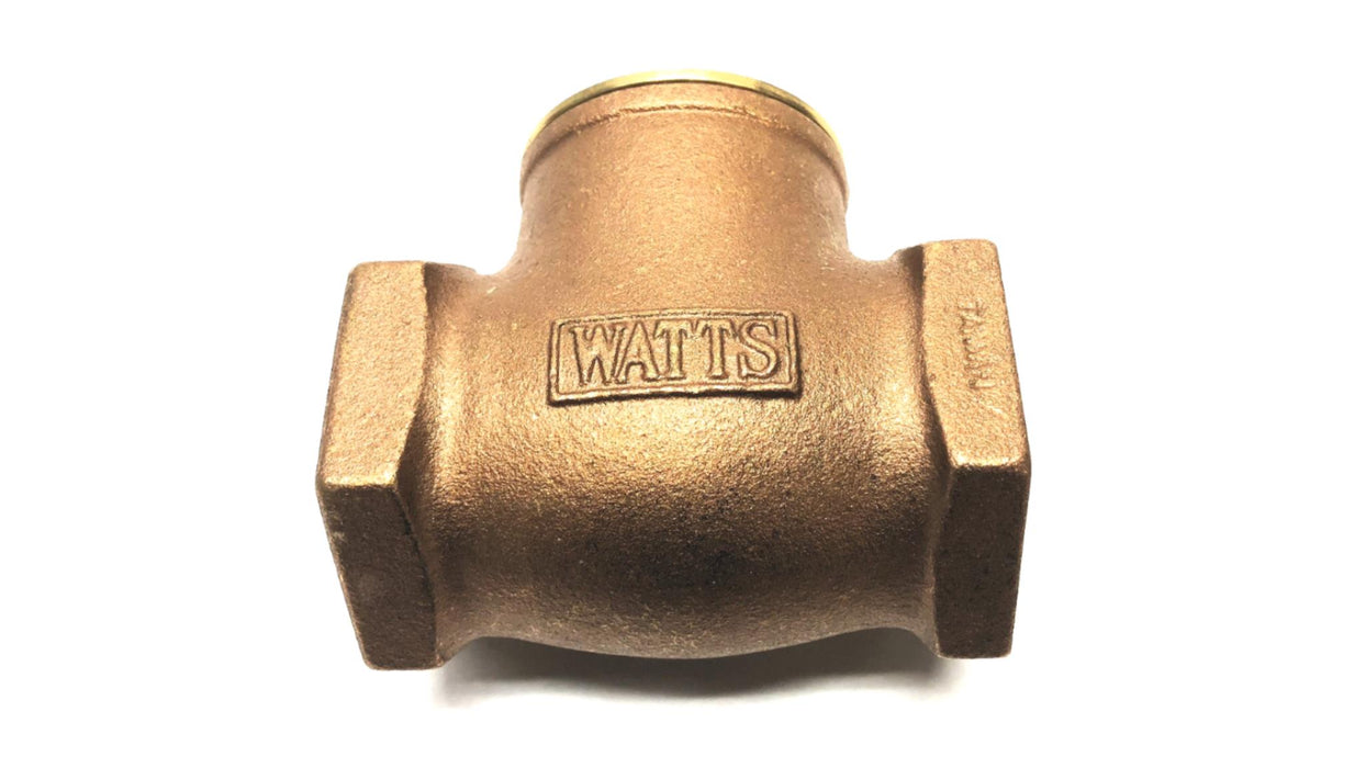 WATTS 2" Brass Swing Check Valve 125WSP NOS