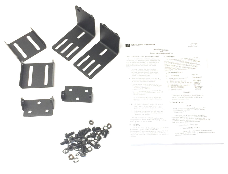 Federal Signal Universal Mounting Kit SML-UM NOS