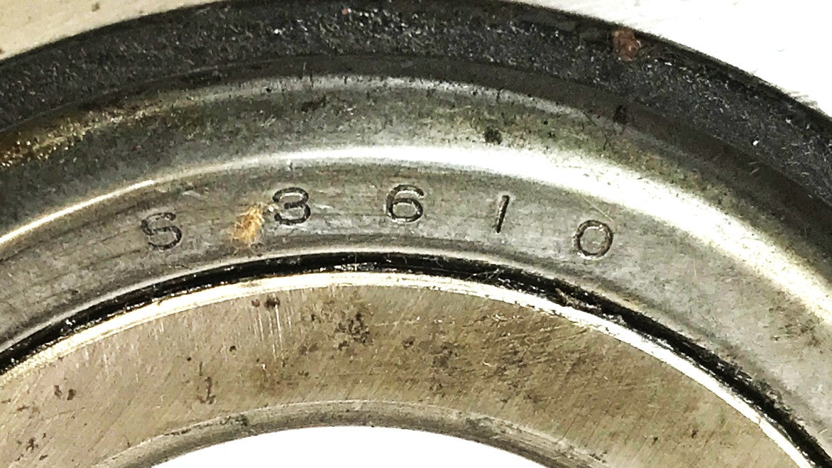 Norma 4-1/4 inch x 1-3/4 inch Single Row Ball Bearing S3610 NOS