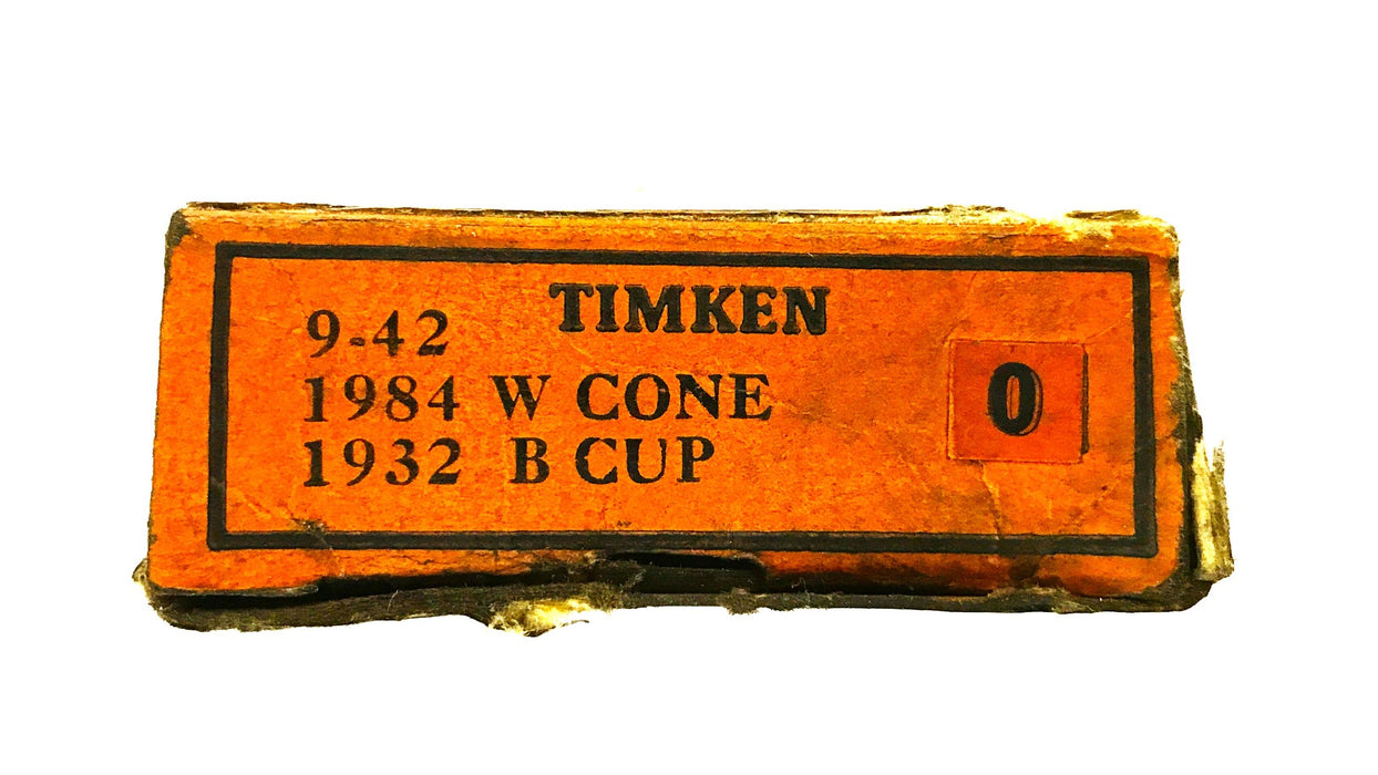 Timken Tapered Roller Bearing Cone and Flanged Cup Assembly 1984W-90042 NOS