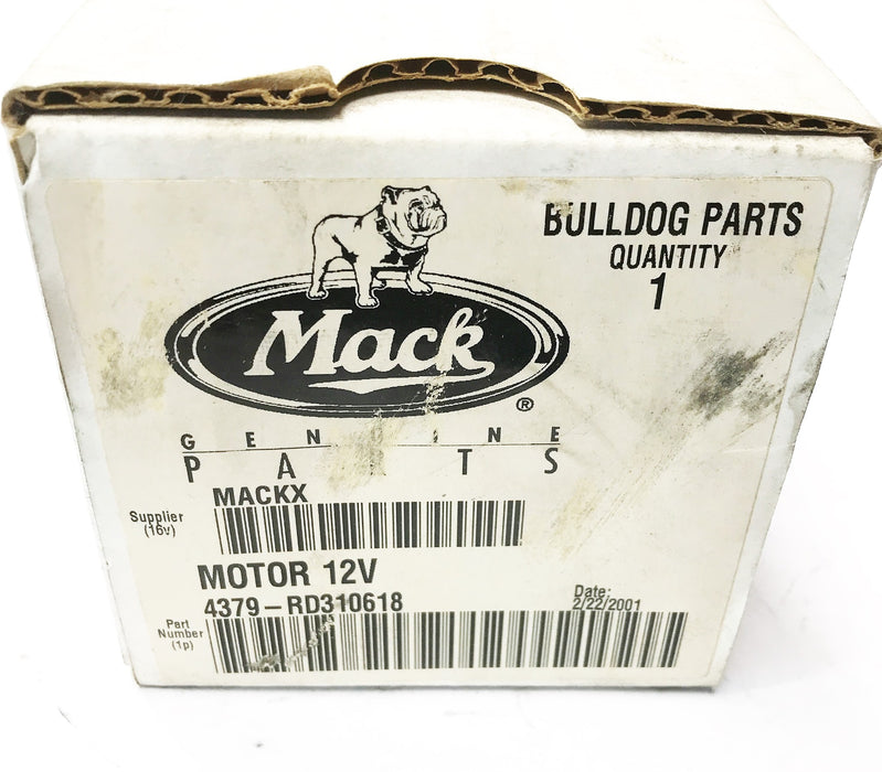 Mack/Red Dot 12V Single Shaft Motor 4379-RD310618 (RD-3106-18P) NOS