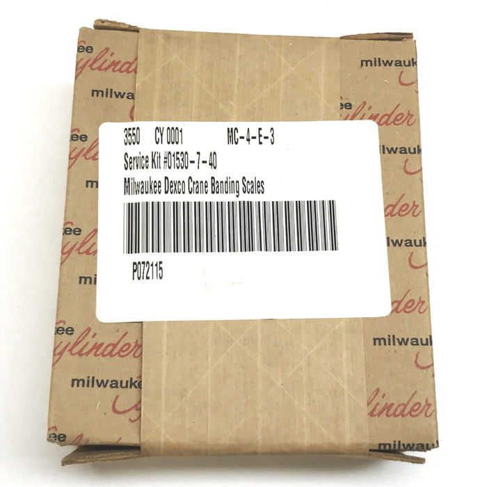 Milwaukee Cylinder 16-Piece Seal Kit 01530-7-40 NOS