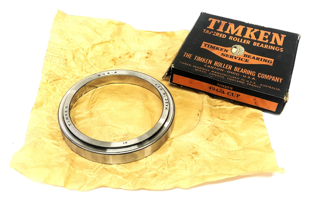 Timken Tapered Roller Bearing Cup 494A NOS