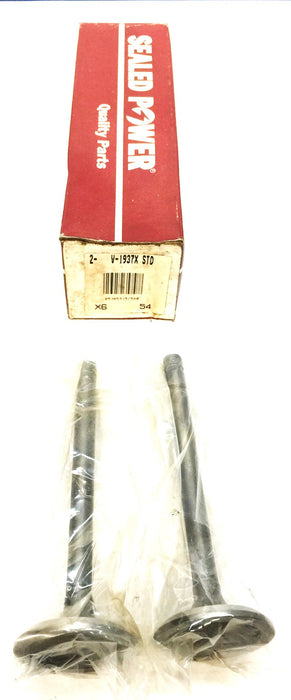 Sealed Power Engine Intake Exhaust Valve Set (2pcs) V1937X STD NOS