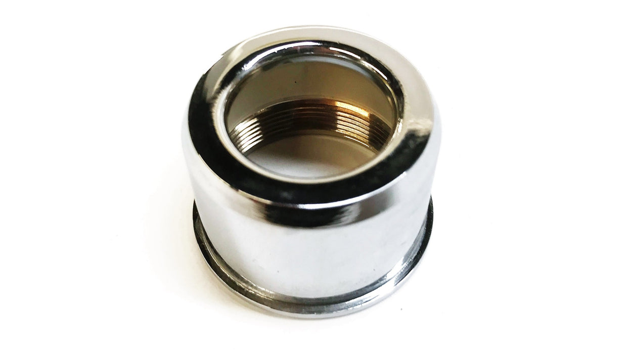 Unbranded 1" High Chrome Escutcheon for 3/4" Pipe [Lot of 4] NOS