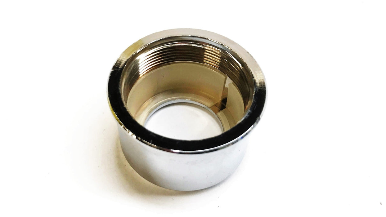 Unbranded 1" High Chrome Escutcheon for 3/4" Pipe [Lot of 4] NOS