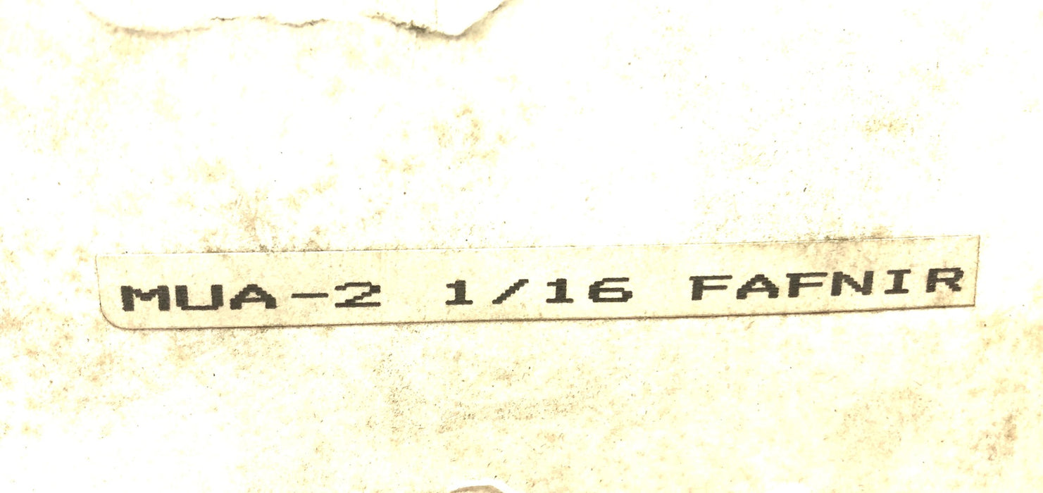 Fafnir Ball Bearing Insert MUA-2 1/16 (SM1201K) NOS