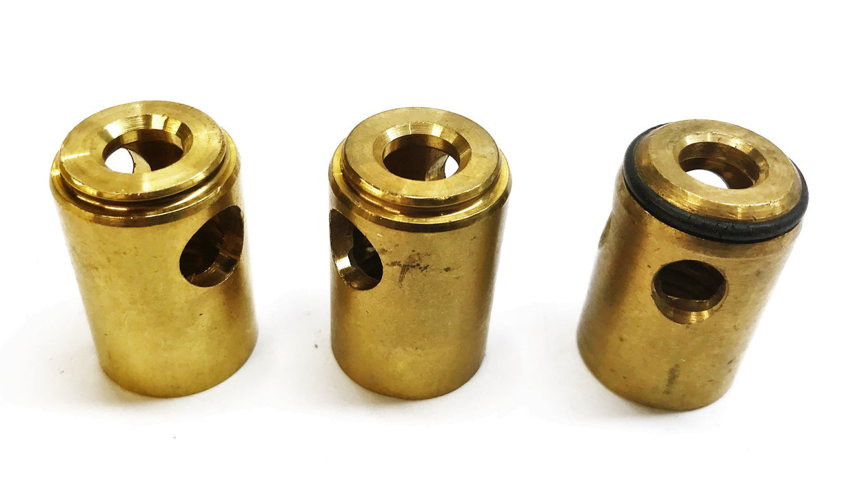 Unbranded 3/4" x1-1/2" Brass Cold Barrel Seat [Lot of 3] NOS