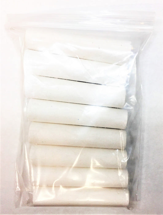 MARKAL White Railroad Chalk Marker 1" x 4"(L) 80500 [Lot of 8] NOS