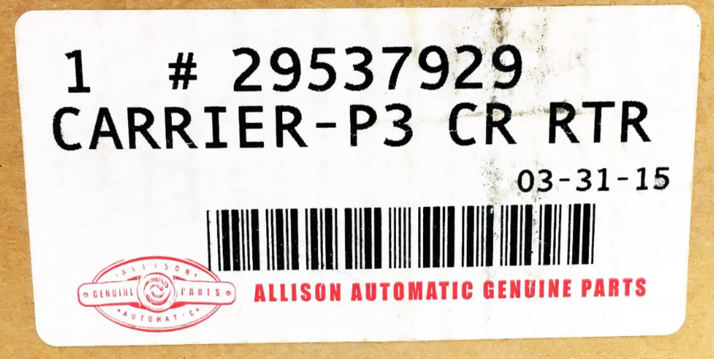 Allison Transmission Carrier-P3 CR Retarder 29537929 NOS