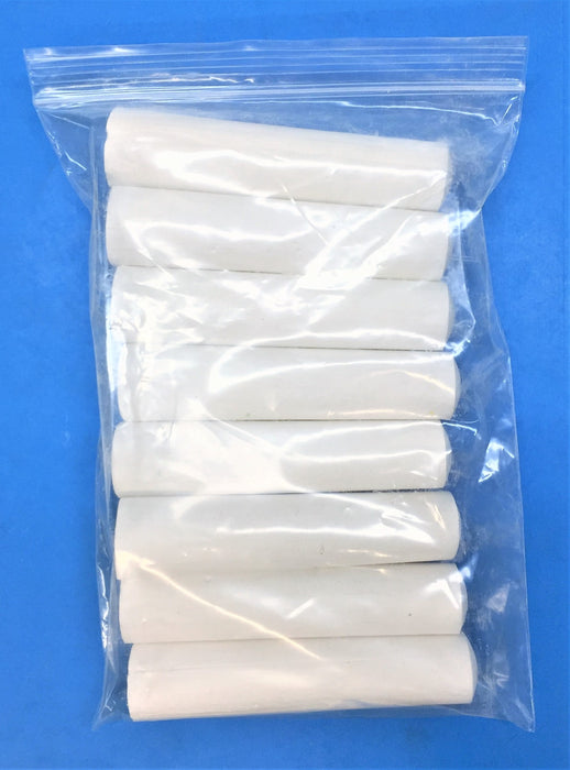 MARKAL White Railroad Chalk Marker 1" x 4"(L) 80500 [Lot of 8] NOS