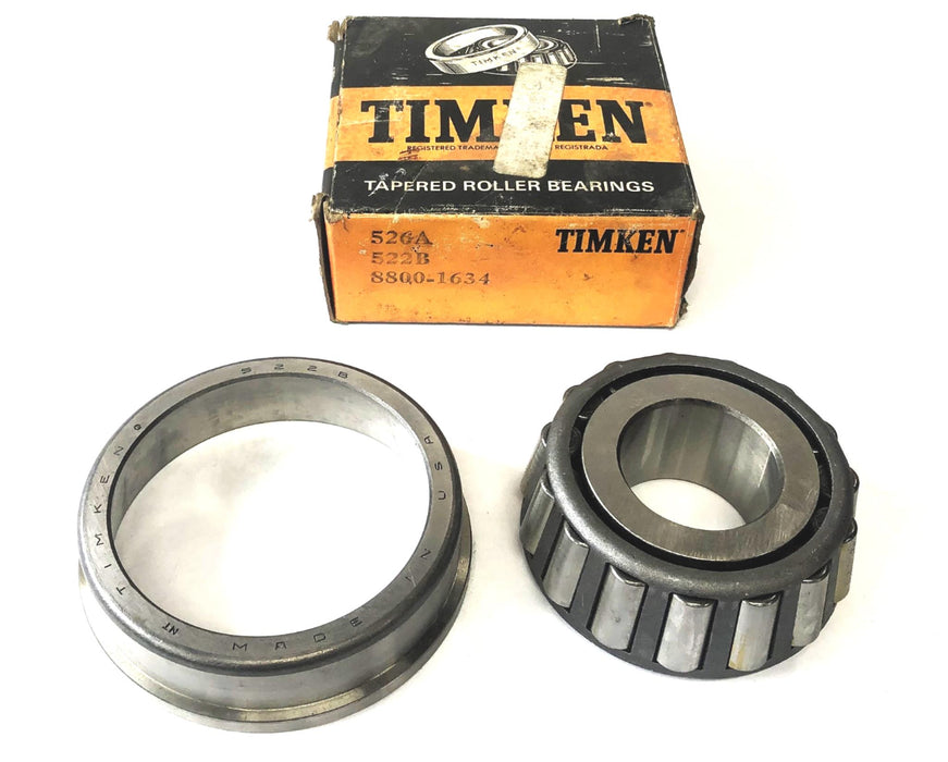 Timken Tapered Roller Bearing 526A/522B NOS