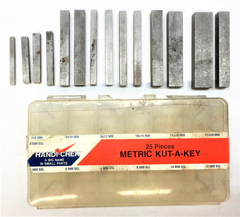 HANDI-CHEK Metric Kut-A-Key (14pcs) 68-1010 USED