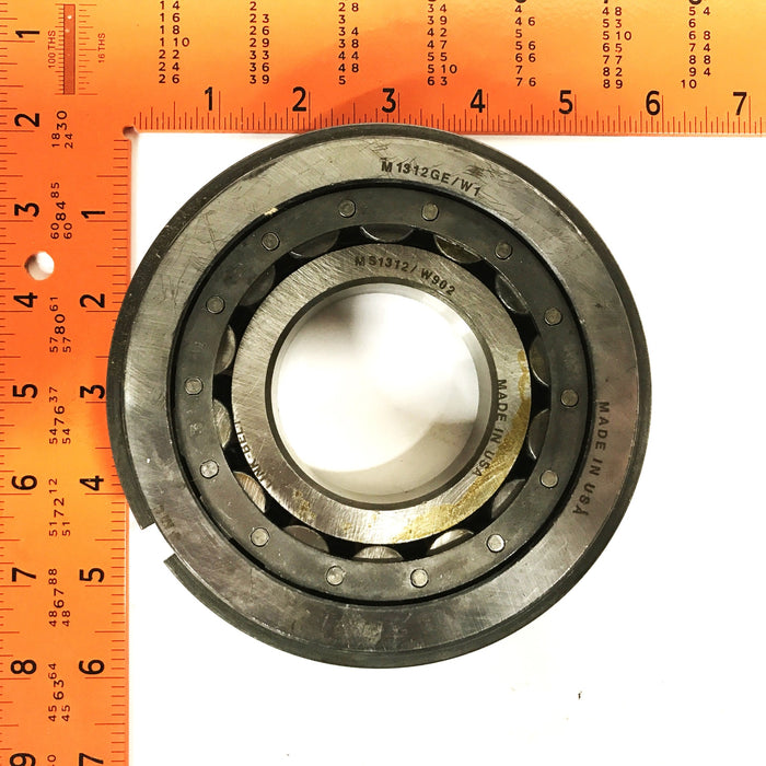 Link-Belt Cylindrical Roller Bearing with Flanged Inner Rings M1312GE/W1 NOS