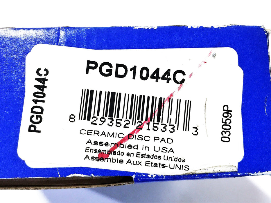 Raybestos Professional Grade Brake Pads PGD1044C [Lot of 2] NOS