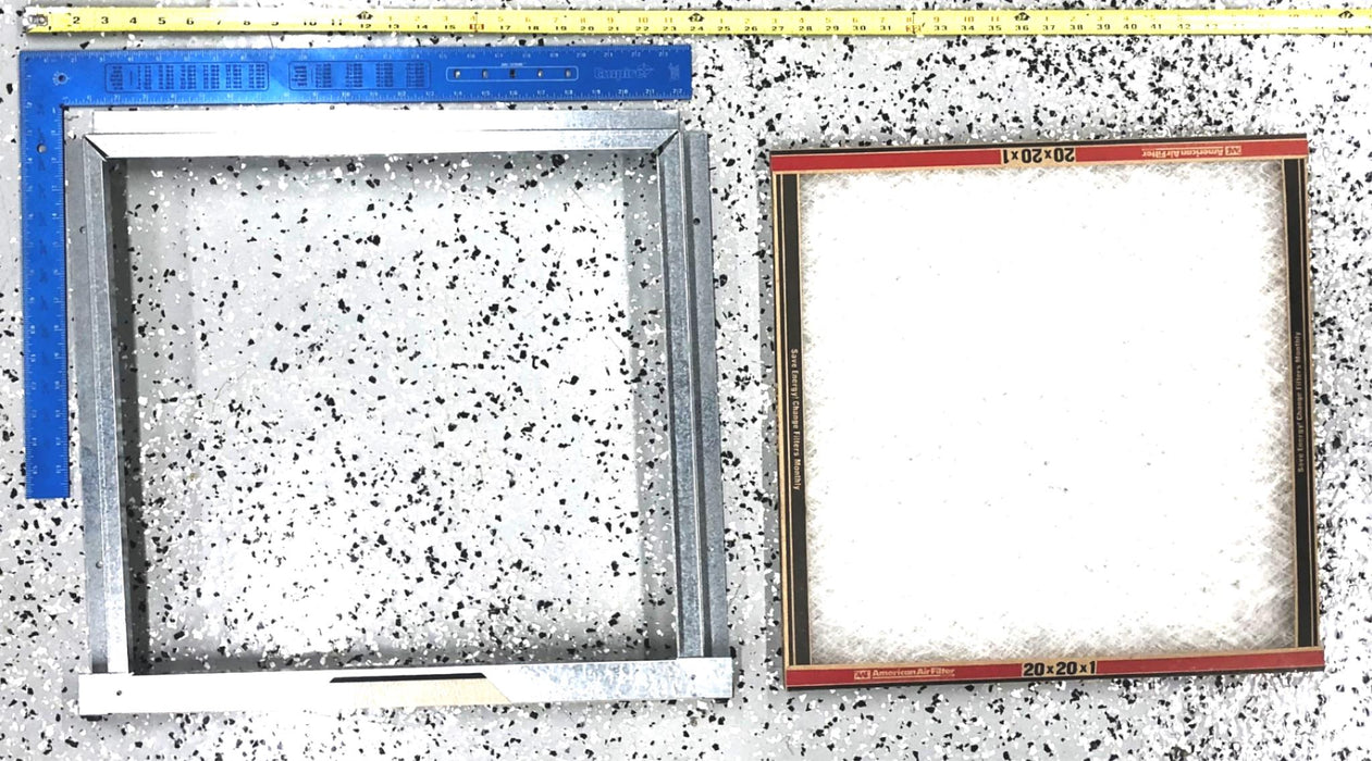 Evcon Air Filter Kit For 20" x 20" x 1" Filter 3616-8531 NOS