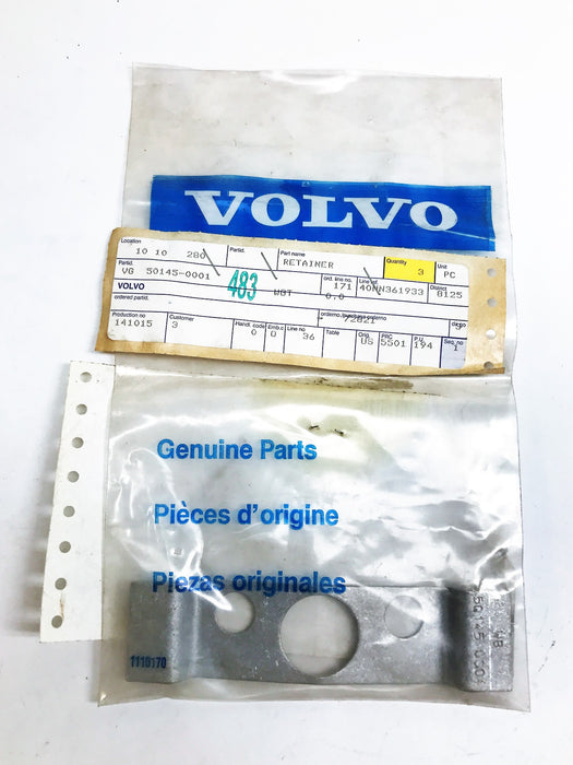 Volvo OEM Retainer 50145-0001 NOS