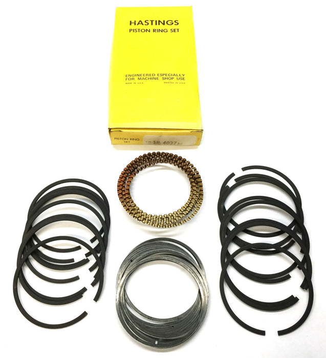 Hastings Piston Ring Set SR-4027 Std. NOS