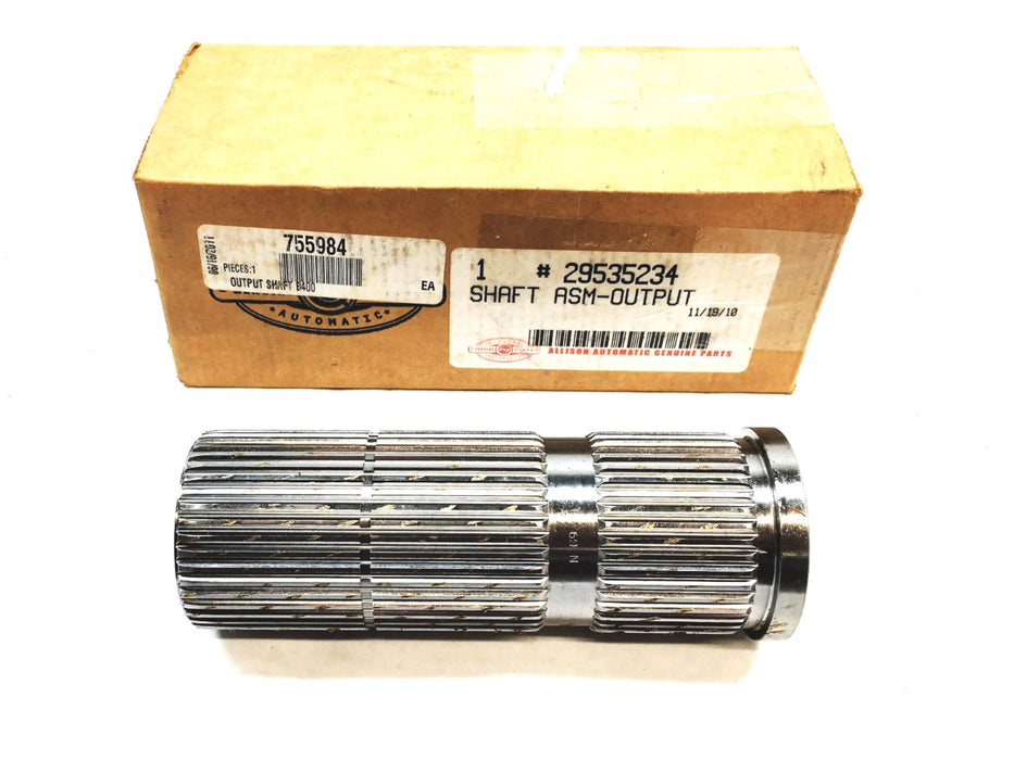 Allison Transmission Output Shaft Assembly 29535234 NOS