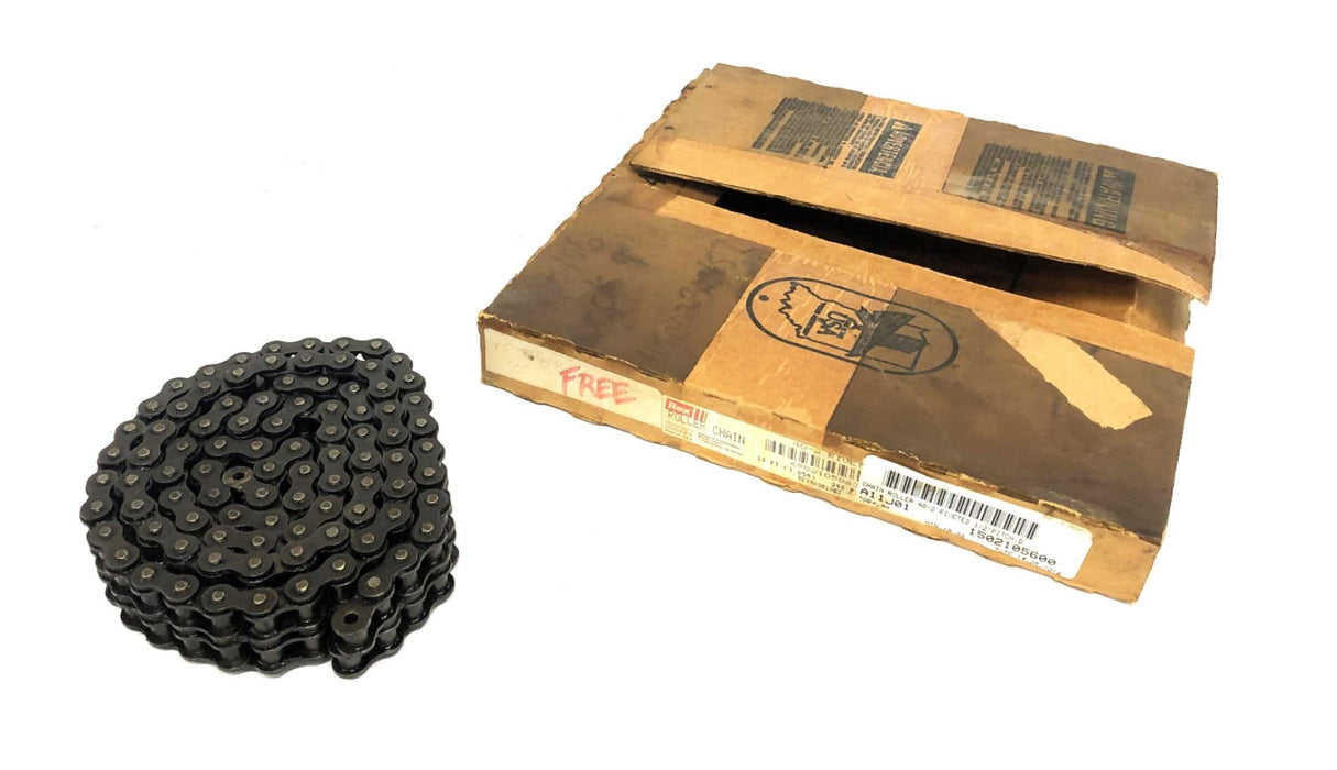 Rexnord 46 Inch 40-2 Rivet Double Strand Roller Chain REX402R10BX NOS