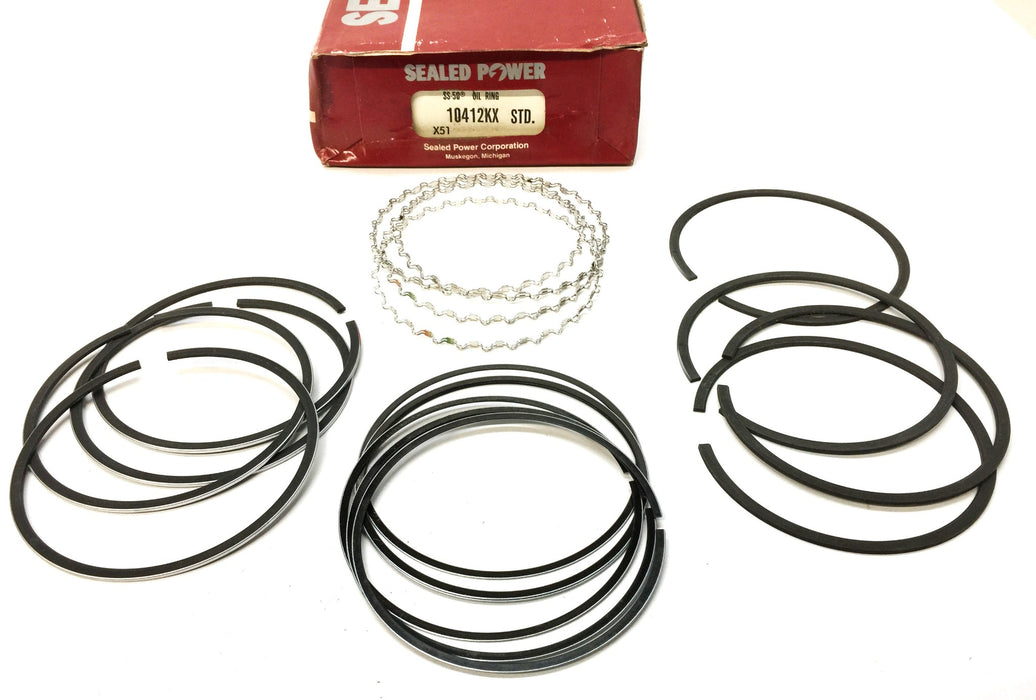 Sealed Power Piston Ring Set 10412KX STD. NOS
