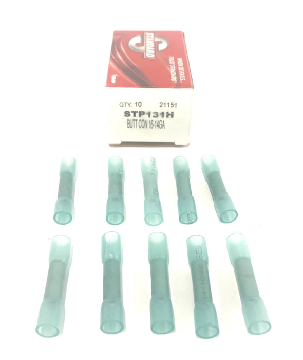 Standard Motor Products Pack (10 pcs) of 16-14GA Butt Connectors STP131H NOS