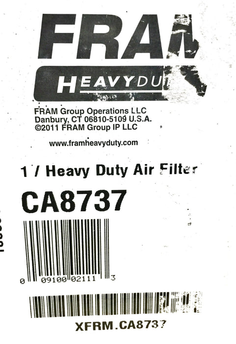 FRAM Air Filter CA8737 NOS