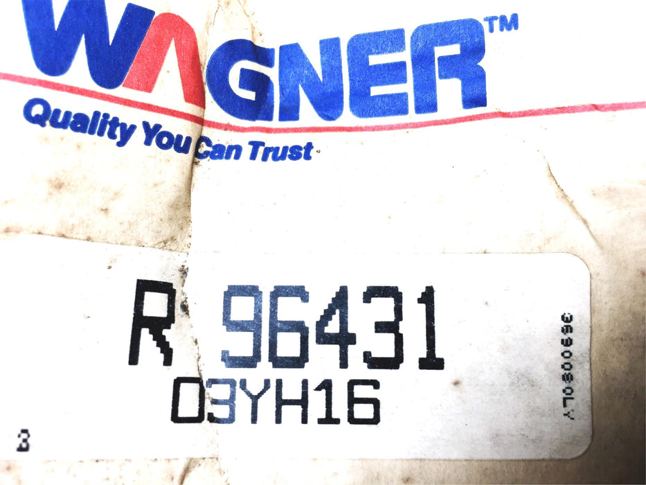 Wagner Brake Master Cylinder R96431 REMANUFACTURED