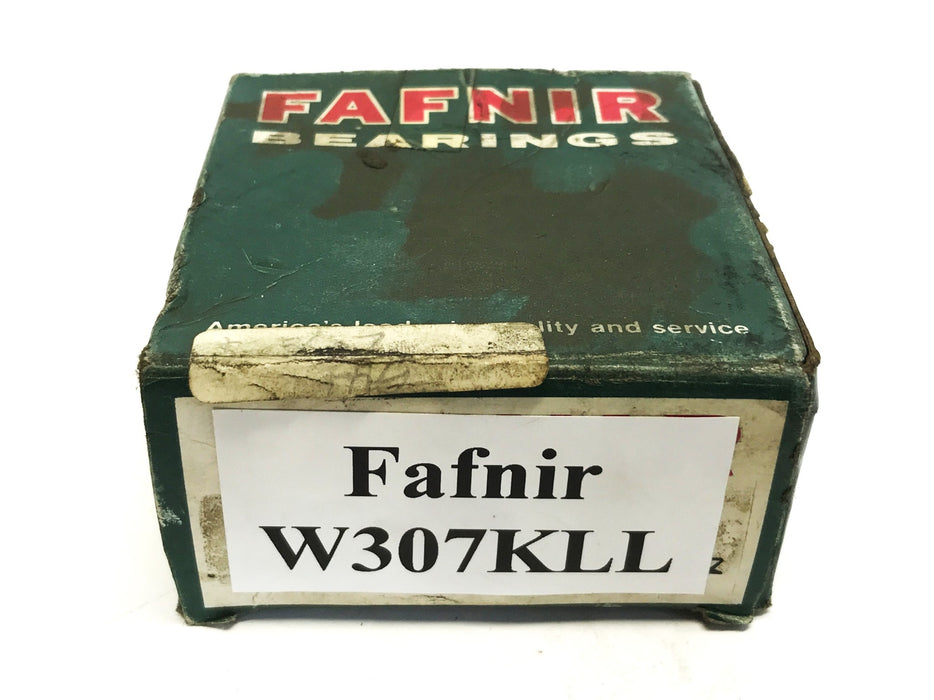 Fafnir 3 inch x 1-3/8 inch Single Row Ball Bearing W307KLL NOS