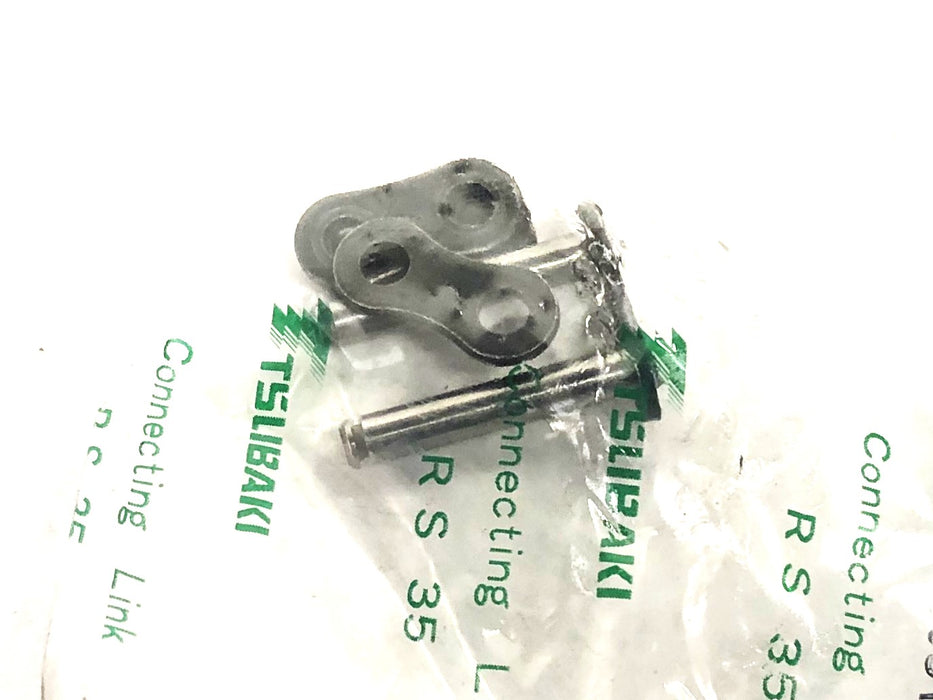 Tsubaki 10 Foot 3.048m 320 Links Double Strand Roller Chain RS35-2-RP-U NOS