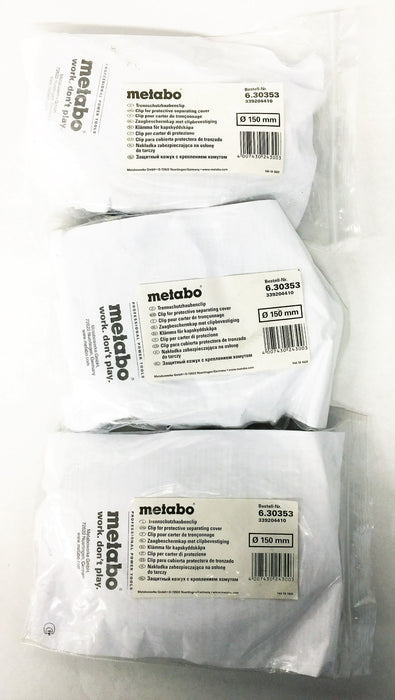 Metabo Angle Grinder Guard Clip for Protective Cover 6.30353 [Lot of 3] NOS