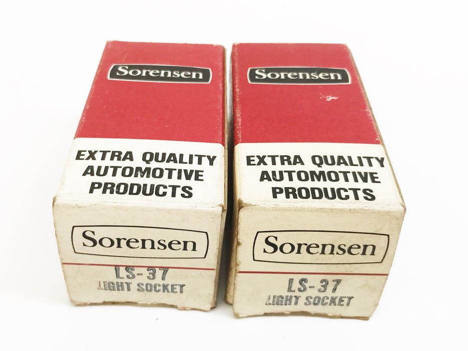 Sorensen Light Socket LS-37 [Lot of 2] NOS