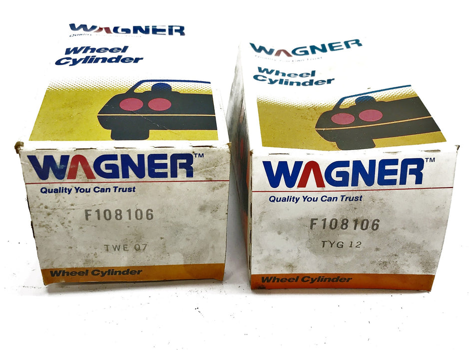 Wagner Wheel Cylinder F108106 [Lot of 2] NOS