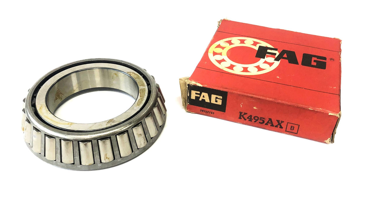 FAG Tapered Roller Bearing Cone K495AX NOS