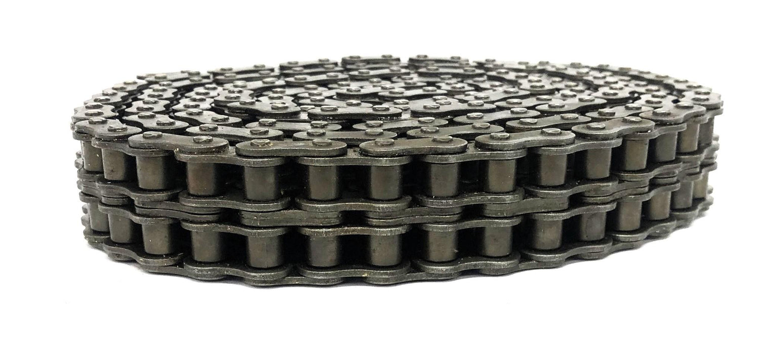 Diamond Chain 9 Foot Riveted Double Strand Roller Chain 5/8 Inch 50-2 NOS