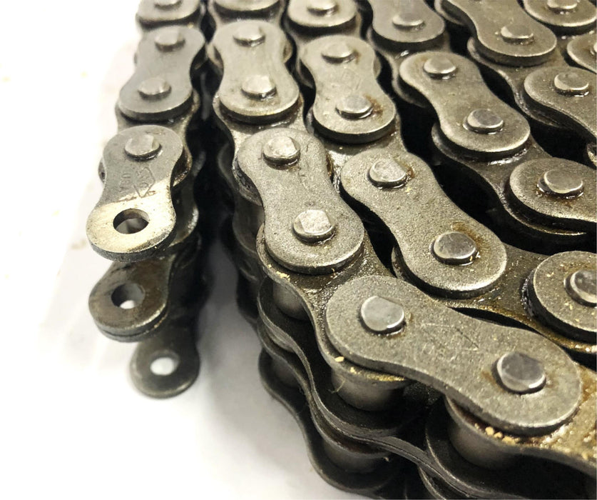 Diamond Chain 9 Foot Riveted Double Strand Roller Chain 5/8 Inch 50-2 NOS