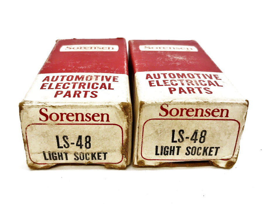 Sorensen Light Socket LS-48 [Lot of 2] NOS