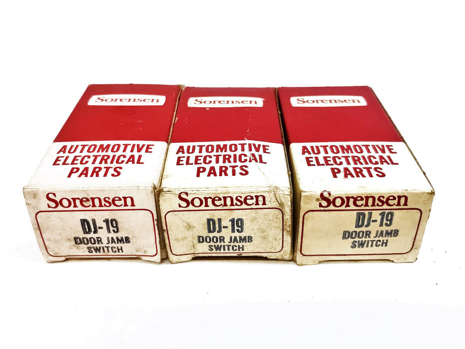 Sorensen Door Jamb Switch DJ-19 [Lot of 3] NOS