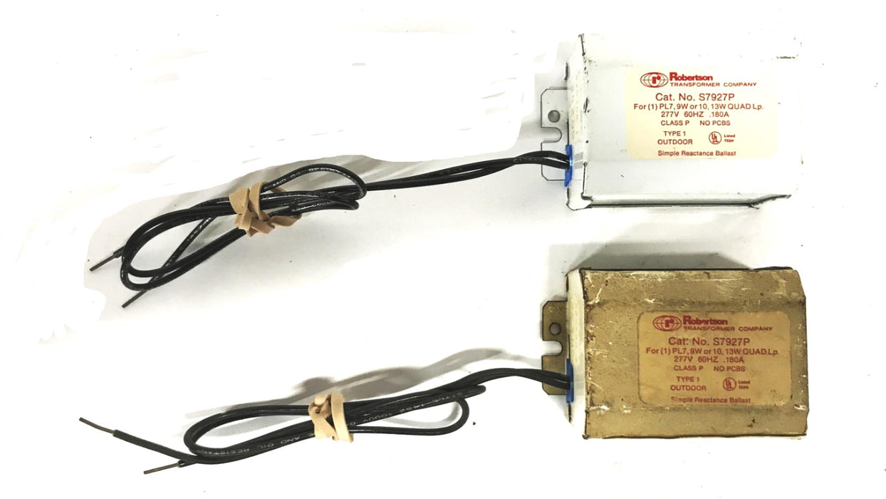 Robertson Simple Reactance Ballast S7927P [Lot of 2] NOS