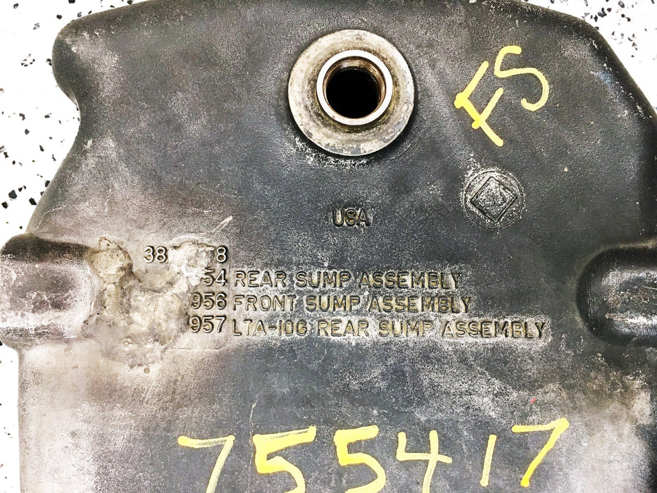Cummins Rear Sump Assembly LTA-10G USED