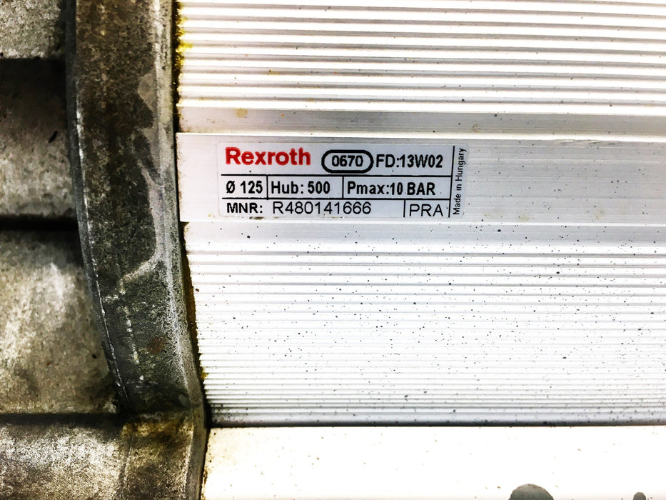 Rexroth Rebuilt Aventics PRA Profile Cylinder R480141666 USED