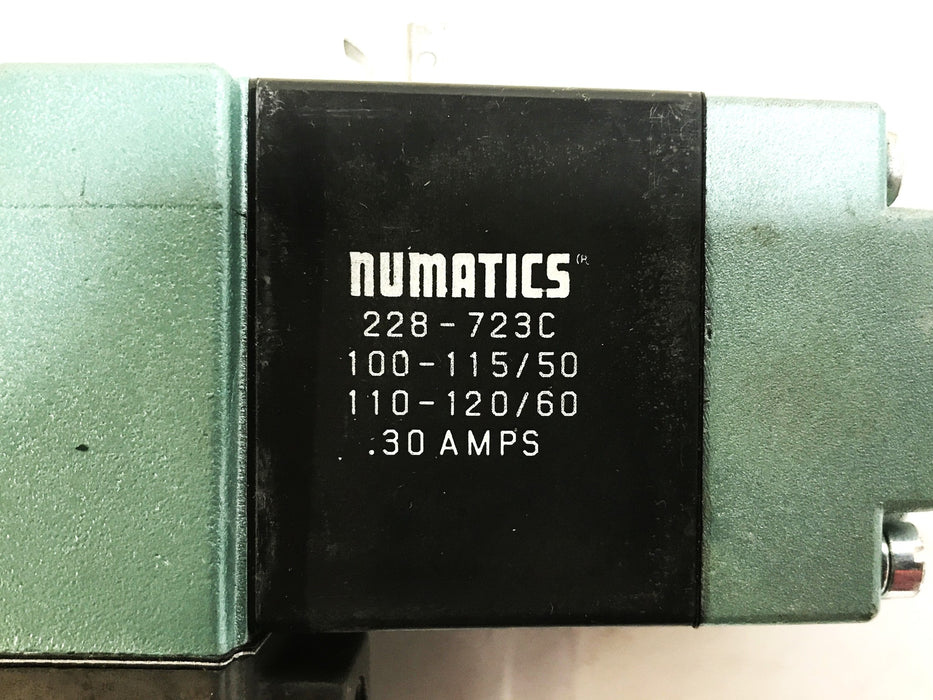 Asco Numatics Solenoid Air Valve 554SS6006000030 (228-723C) NOS