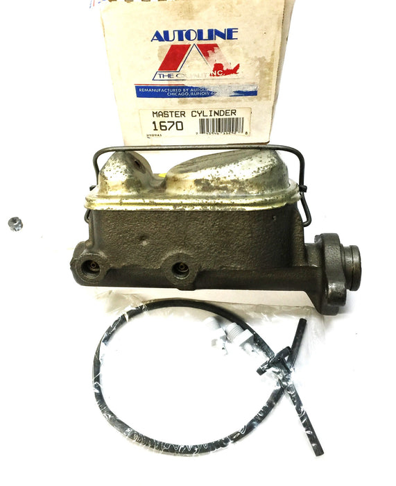 Autoline Master Cylinder Assembly 1670 (11670) REMANUFACTURED