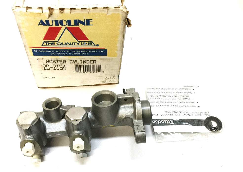 Autoline Brake Master Cylinder Assembly 20-2194 REMANUFACTURED