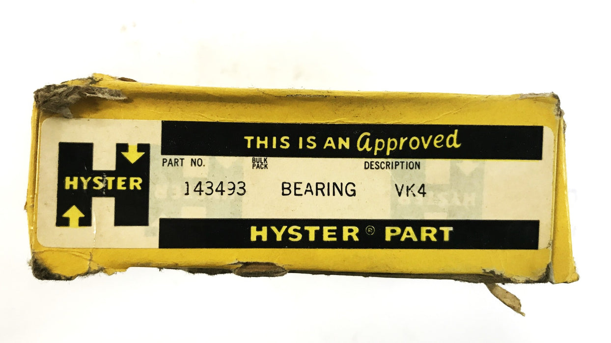 Hyster 3-1/8 inch x 1-1/8 inch Ball Bearing 143493 VK4 NOS
