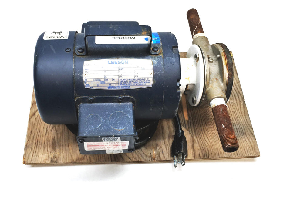 Jabsco, ITT 1725RPM 60Hz 115/230V 1/3HP Pump 4720-0001 USED