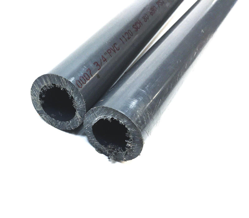 Charlotte Pipe TrueFit System 3/4 Inch PVC Pipe 10007 [Lot of 2] NOS